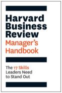 Harvard Business Review Manager’s Handbook Harvard Business Review Manager’s Handbook
