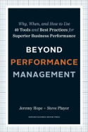 Beyond Performance Management Beyond Performance Management